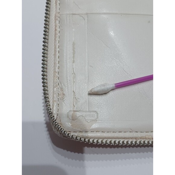 Coach Women's Poppy ikat Multicolor Zip Around Wallet Wristlet - Picture 12 of 12